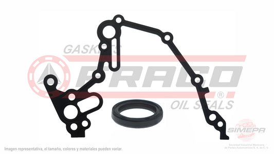 TCX-8640040 - EMPAQUE DE TAPA DISTRIBUCION PARA AUDI A1 1.4 L DOHC L4 16 V TSI CPTA 2013-2018