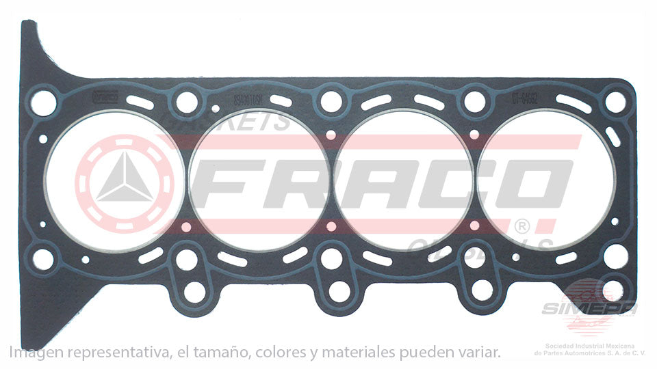 HGX-8940010-SM - EMPAQUE DE CABEZA PARA CHEVROLET SPARK L4 1.2 L 16 V. DOHC BD12D1 LMU 2010-2013