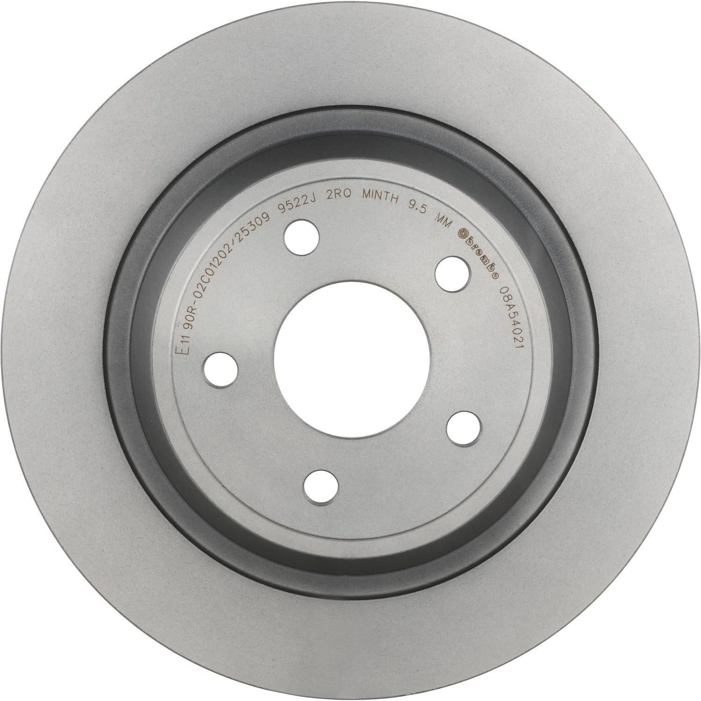 BRE-08.A540.21 - PAR DE DISCOS DE FRENO TRASEROS PARA FORD FUSION ADVANCE 2017-2017