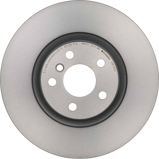 BRE-09.C351.11 - PAR DE DISCOS DE FRENO DELANTEROS PARA MINI COOPER COUNTRYMAN S 2017-2021
