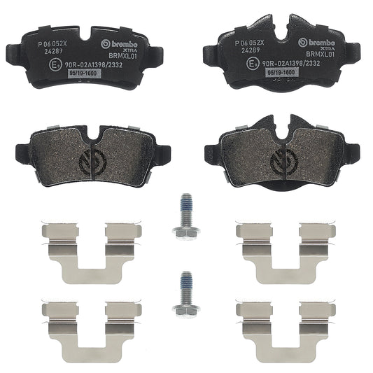 BRE-P06052X - BALATAS TRASERAS PARA MINI COOPER ALL BLACK 2013-2013