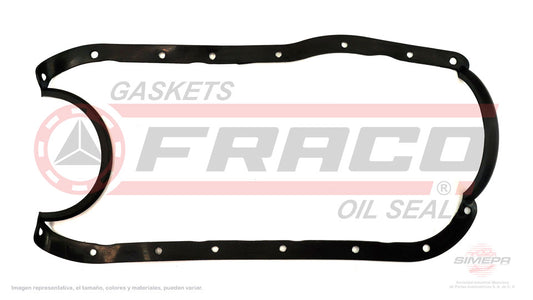 OSX-5840170 - EMPAQUE DE CARTER PARA NISSAN HIKARI L4 1.6 L E16 8 V. SOHC E16 I/S 1987-1992