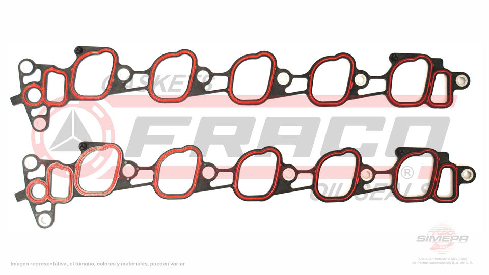 MIX-2612001 - EMPAQUE MULTIPLE DE ADMISION PARA FORD E-350 V10 6.8 L 20V 20 V SOHC VIN S 2000-2003