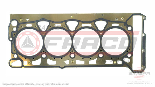HGX-8640175-MLO - EMPAQUE DE CABEZA PARA AUDI A3 L4 2.0 L 16 V. DOHC TURBO 2008-2013