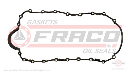 OSX-6540109 - EMPAQUE DE CARTER PARA RENAULT CLIO L4 1.6 L 16 V. DOHC K4M 2002-2010