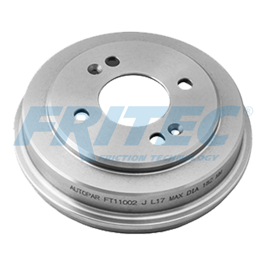FT-11002 PAR TAMBORES DE FRENO TRASEROS DODGE I10 GL 4 CIL 1.1L 2012-2014