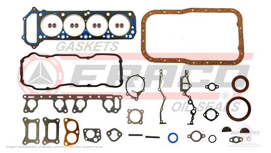 FSX-5840281 - JUEGO DE EMPAQUES PARA NISSAN 720 L4 2.0 L 8 V. SOHC Z20 1983-1986