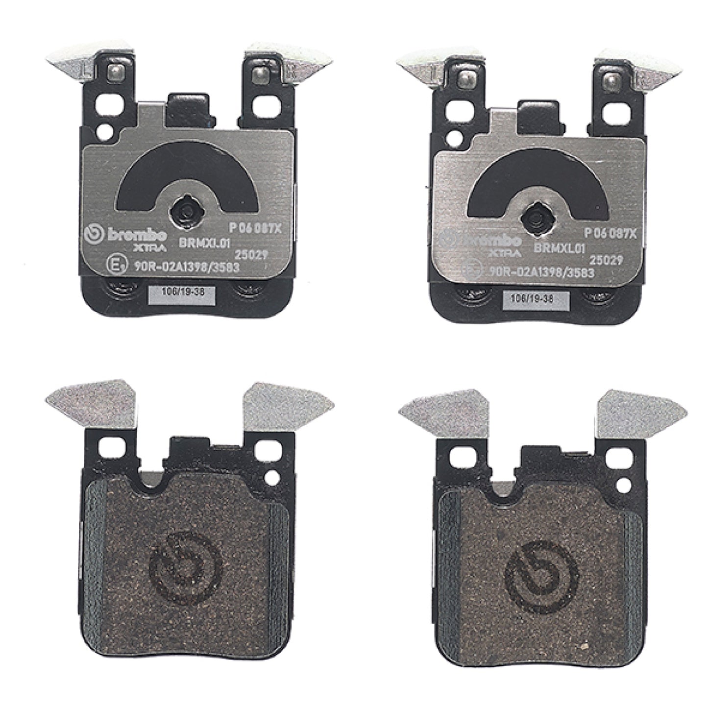 BRE-P06087X - BALATAS TRASERAS PARA BMW 118I BASE 2012-2015