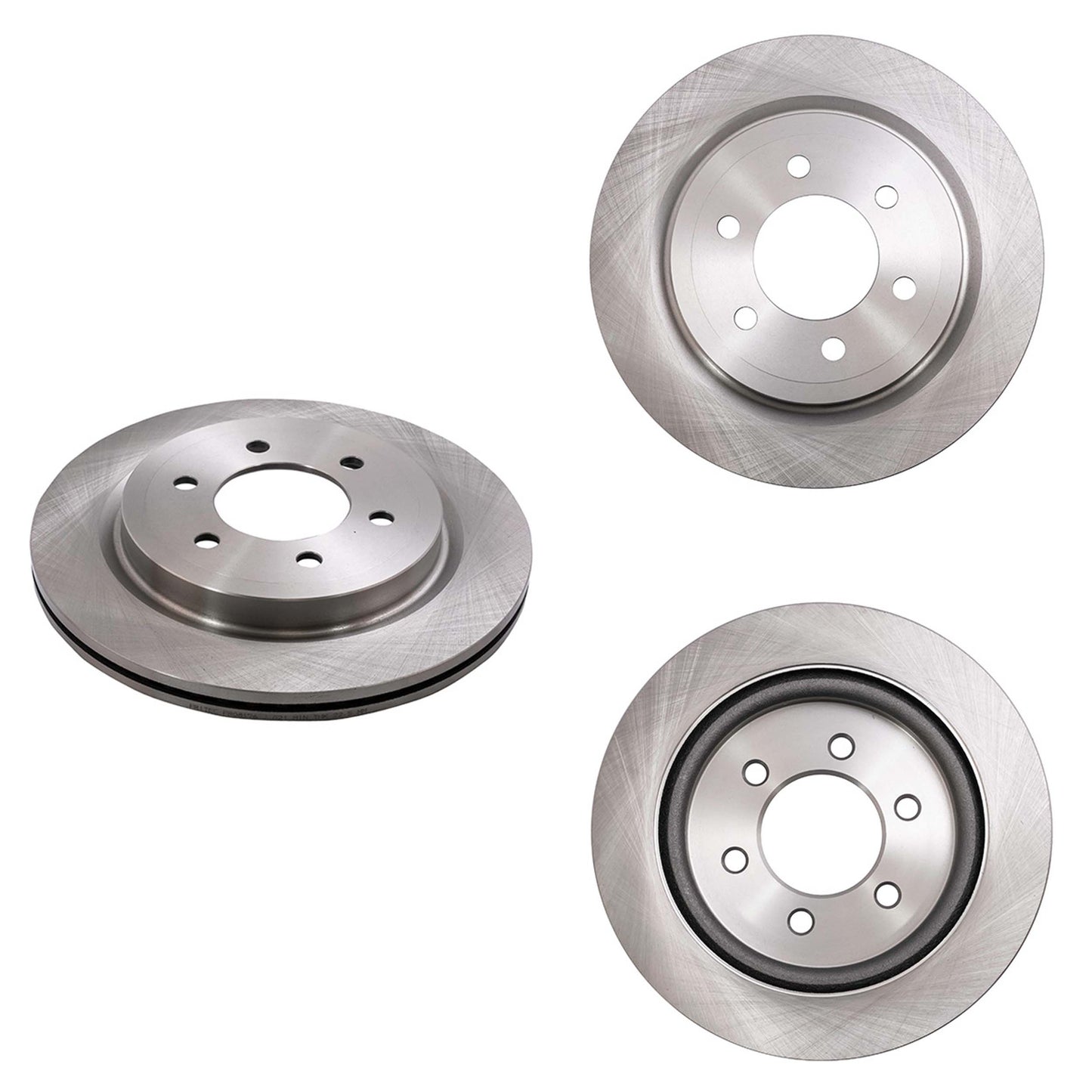 FR-08176 PAR DISCOS DE FRENO TRASEROS LINCOLN MARK LT BASE 8 CIL 5.4L 2010-2010