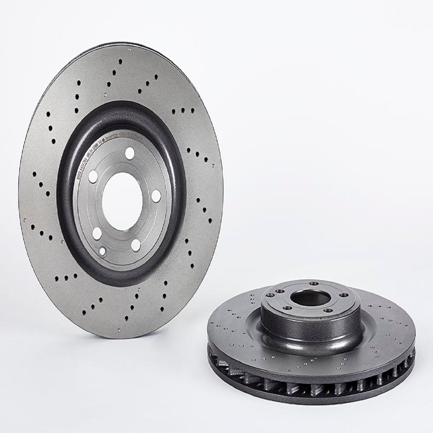 BRE-09.B744.51 - PAR DE DISCOS DE FRENO DELANTEROS PARA MERCEDES-BENZ SLK350 BASE 2013-2014