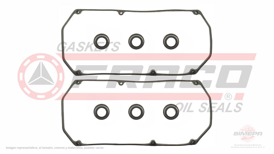 VSX-1162005 - EMPAQUE DE TAPA PUNTERIAS PARA CHRYSLER CIRRUS V6 2.5 L 24 V. SOHC EEB 1995-2000