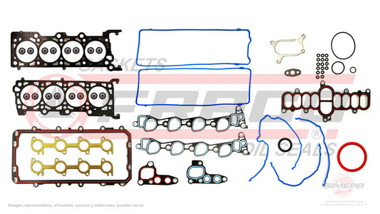 FSX-2682095 - JUEGO DE EMPAQUES PARA FORD E-150 V8 4.6 L SOHC 16 V. SOHC 1999