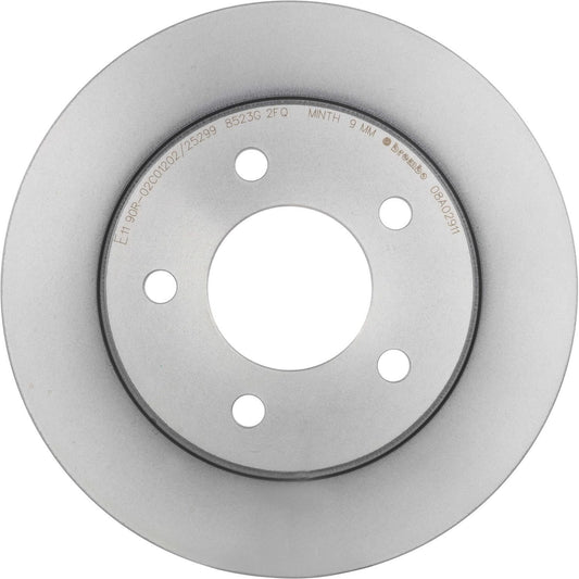 BRE-08.A029.11 - PAR DE DISCOS DE FRENO TRASEROS PARA MAZDA 3 GS 2012-2012