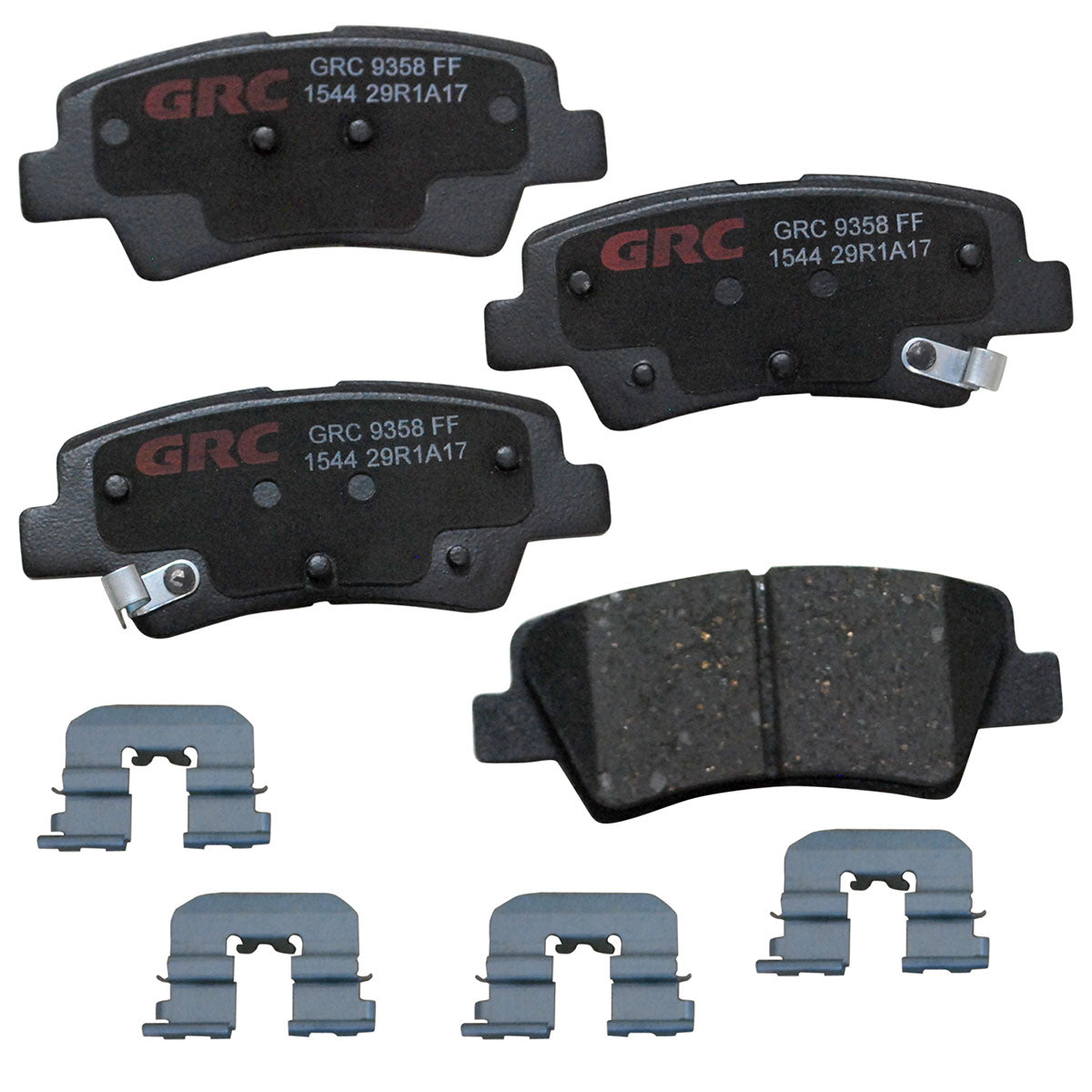 GCD1544 - BALATAS CERAMICAS TRASERAS PARA DODGE ATTITUDE 2011-2014