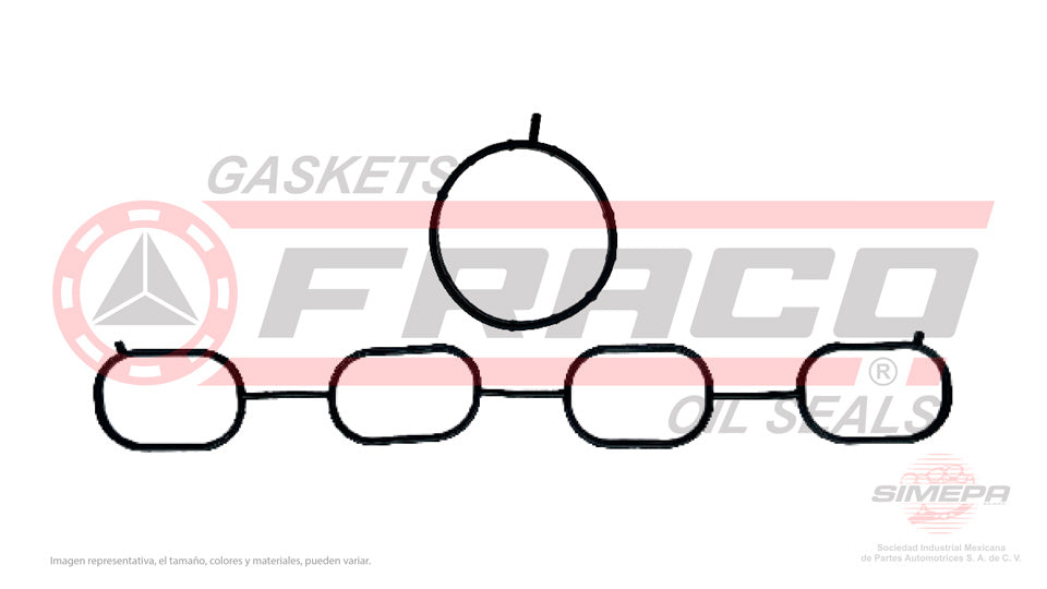 MIX-7640070 - EMPAQUE MULTIPLE DE ADMISION PARA SUZUKI GRAND VITARA 2.4 L L4 16 V DOHC J24B 2008-2016