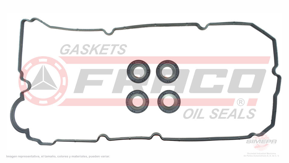 VSX-5540335 - EMPAQUE DE TAPA PUNTERIAS PARA MITSUBISHI L200 L4 2.5 L DIESEL 16 V. DOHC  4D56T 2006-2016