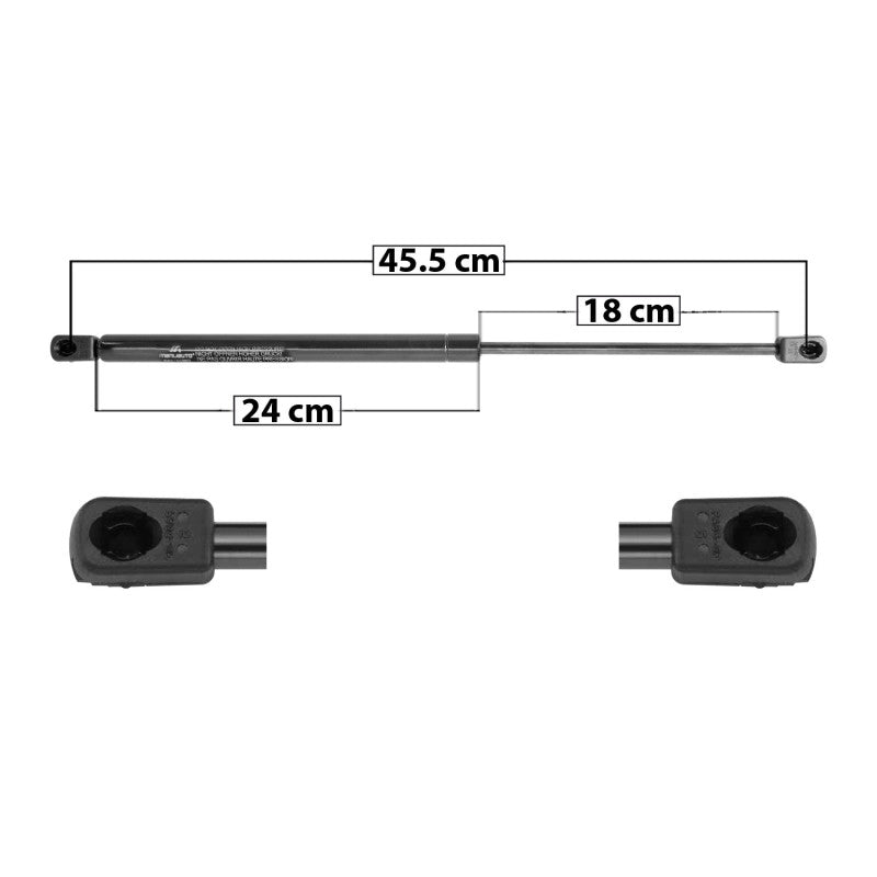 MANJ-60014 - AMORTIGUADOR 5TA PUERTA PARA FORD FOCUS 2000-2005 DERECHA/IZQUIERDA