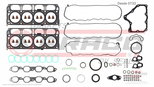FSX-3082067 - JUEGO DE EMPAQUES PARA CHEVROLET SILVERADO 1500 V8 5.3 L 16 V. OHV 2014-2017