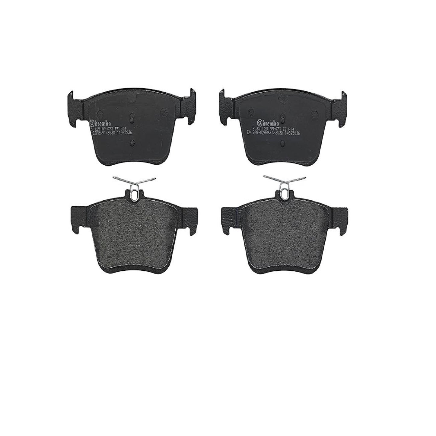 BRE-P85125 - BALATAS TRASERAS PARA AUDI A3 AMBIENTE 2014-2016