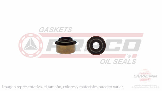 S-4701-V - (50 PIEZAS) SELLO DE VALVULA (RETEN) PARA FORD FIESTA L4 1.3 L SOHC 8 V. SOHC ENDURA 1999-2001