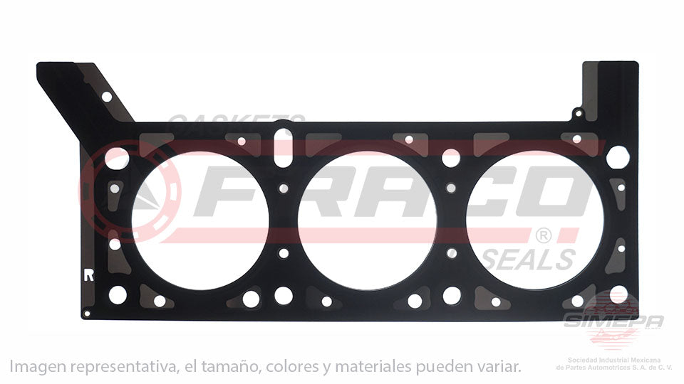 HGX-1162022-MLO - EMPAQUE DE CABEZA PARA CHRYSLER TOWN & COUNTRY V6 3.3 L 12 V. OHV 2001-2010