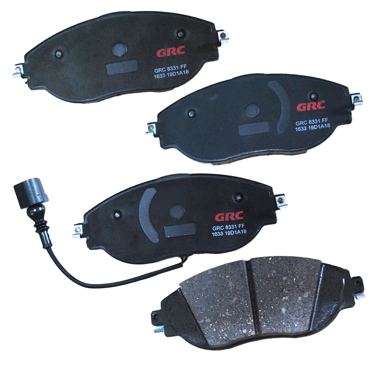 GCD1633 - BALATAS CERAMICAS DELANTERAS PARA AUDI A3 QUATTRO 2019-2020
