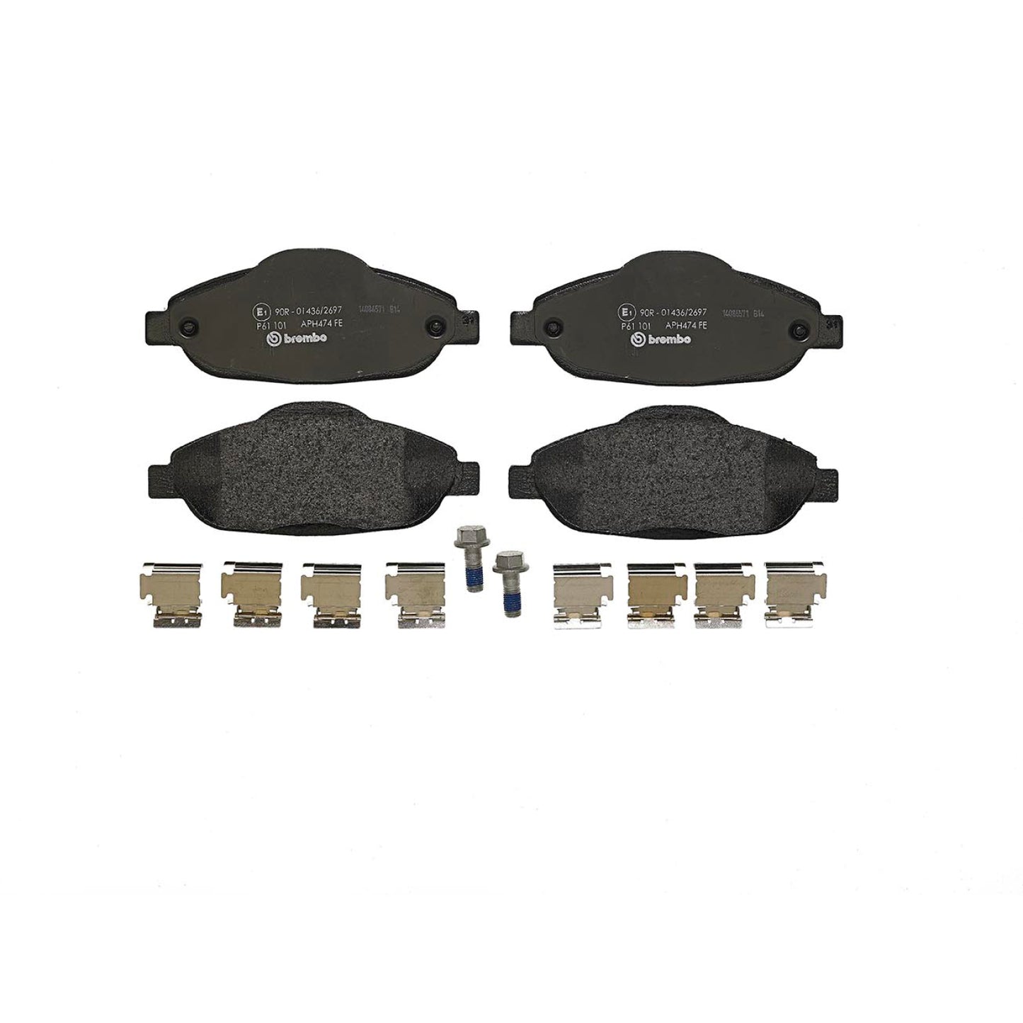 BRE-P61101 - BALATAS DELANTERAS PARA PEUGEOT 308 BASE 2009-2014