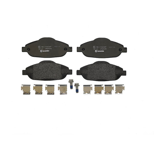 BRE-P61101 - BALATAS DELANTERAS PARA PEUGEOT 308 BASE 2009-2014