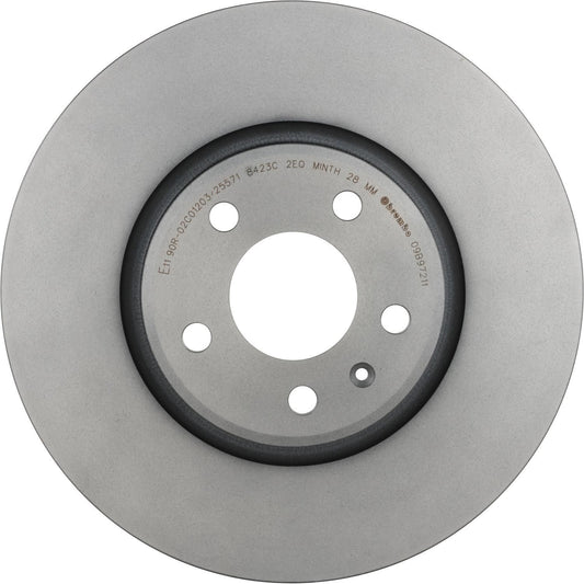 BRE-09.B972.11 - PAR DE DISCOS DE FRENO DELANTEROS PARA AUDI A4 BASE 2012-2014
