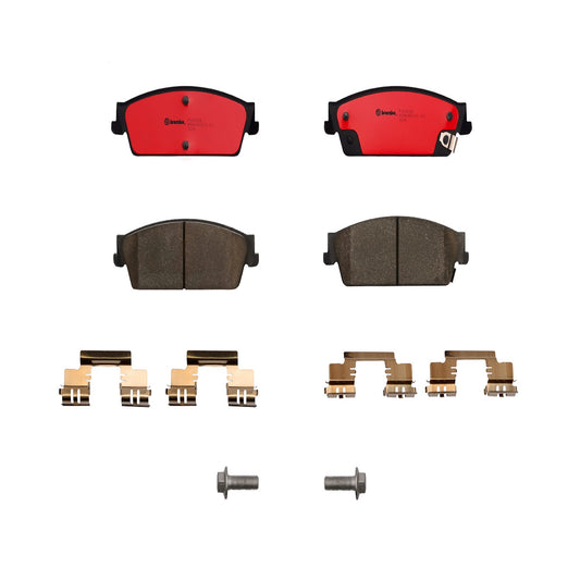 BRE-P10045N - BALATAS TRASERAS PARA CADILLAC ESCALADE BASE 2007-2014