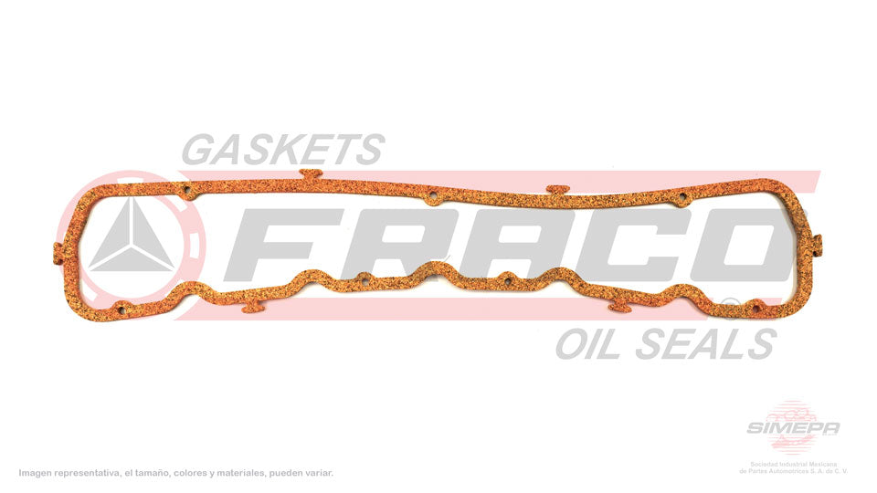 VSX-3060010 - EMPAQUE DE TAPA PUNTERIAS PARA BUICK APOLLO L6 4.1 L 12 V. OHV 1973-1975