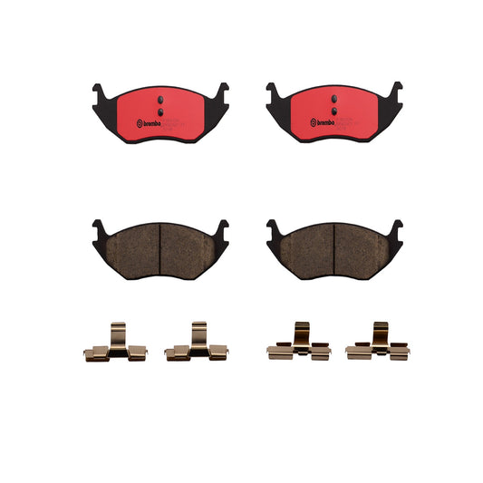 BRE-P18010N - BALATAS TRASERAS PARA CHRYSLER ASPEN LIMITED  5.7 8 2007-2007