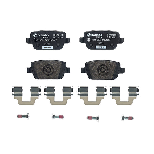 BRE-P24075X - BALATAS TRASERAS PARA FORD FOCUS RS 2010-2011