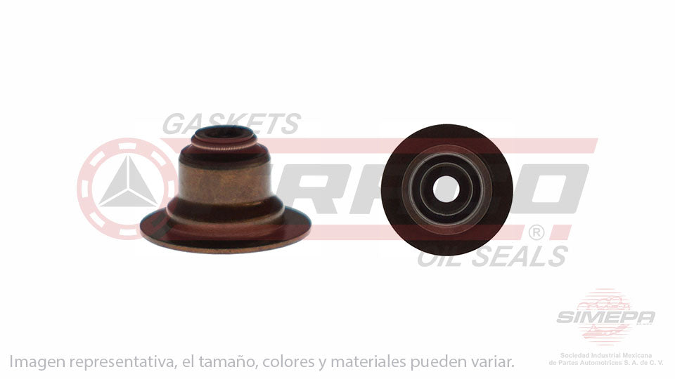S-2415-V - (50 PIEZAS) SELLO DE VALVULA (RETEN) PARA CHEVROLET AVEO L4 1.6 L F16D3 16 V. DOHC F16D3 LXT 2004-2012