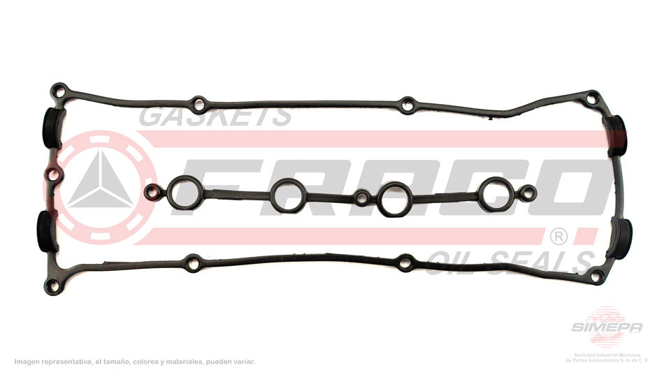 VSX-5840305 - EMPAQUE DE TAPA PUNTERIAS PARA NISSAN 240SX L4 2.4 L 16 V. DOHC KA24DE 1995-1998