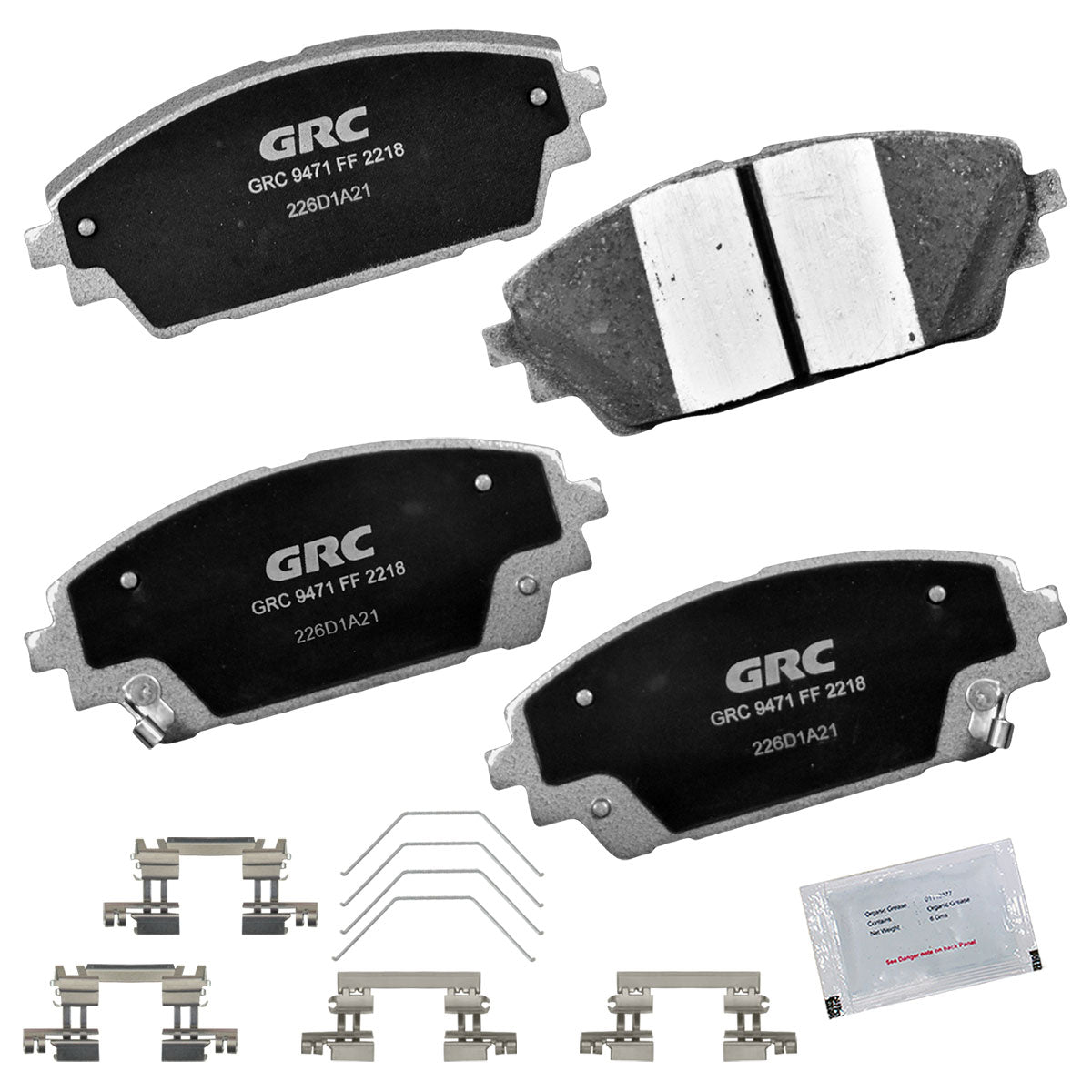 GPRD2218 - BALATAS CERAMICAS DELANTERAS PARA MAZDA 3 2021-2021