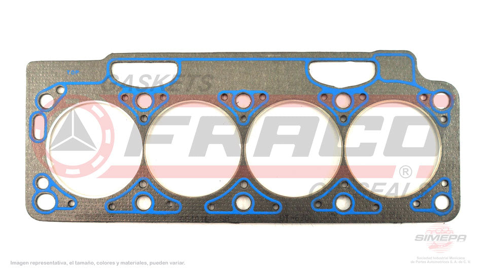 HGX-6540160-SB - EMPAQUE DE CABEZA PARA RENAULT ALLIANCE L4 1.7 L 8 V. OHV F3N 1985-1987