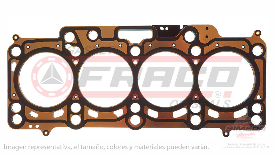 HGX-8640095-1MLO - EMPAQUE DE CABEZA PARA VOLKSWAGEN VENTO L4 1.6 L DIESEL 16 V. DOHC DIESEL 2013-2017