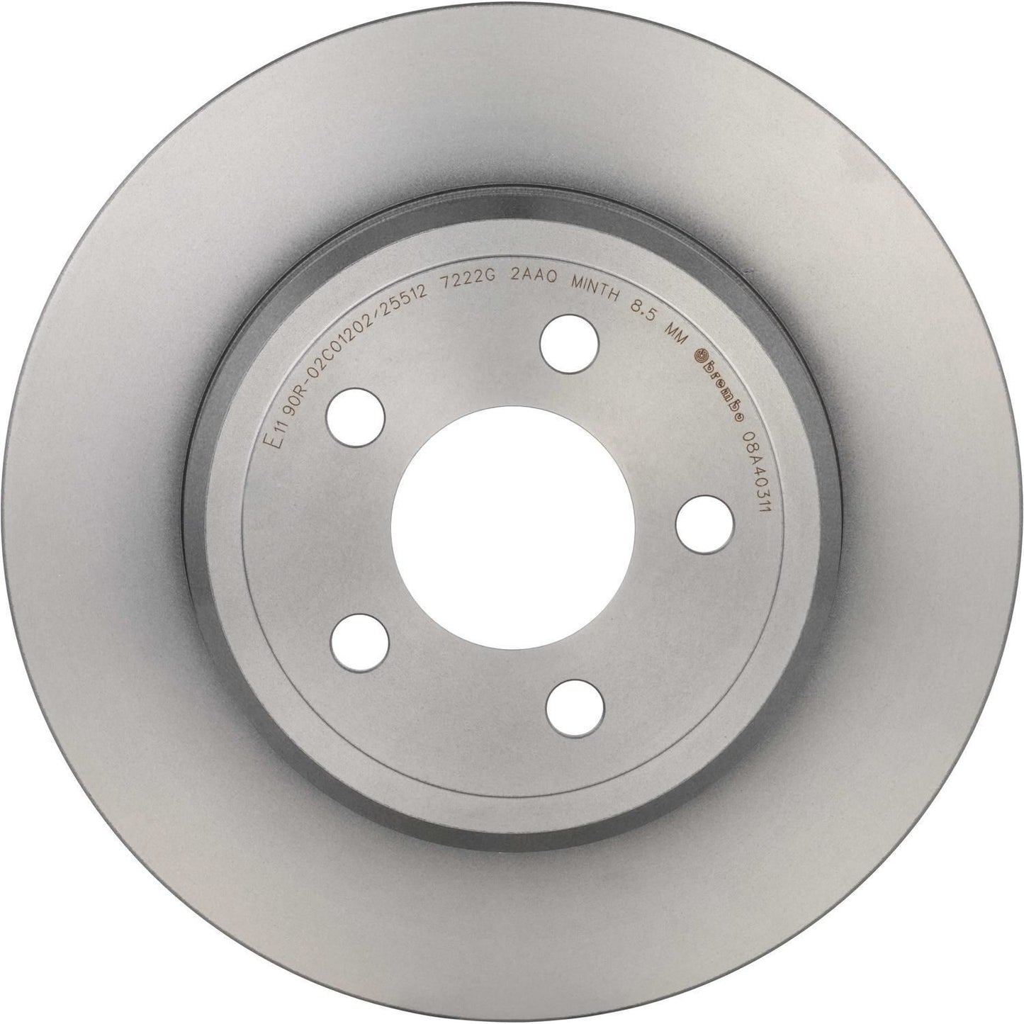 BRE-08.A403.11 - PAR DE DISCOS DE FRENO TRASEROS PARA CHRYSLER 300 BASE 2005-2007