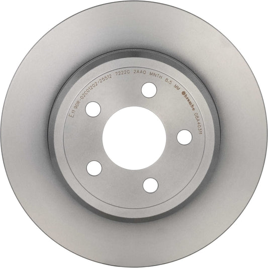BRE-08.A403.11 - PAR DE DISCOS DE FRENO TRASEROS PARA CHRYSLER 300 BASE 2005-2007