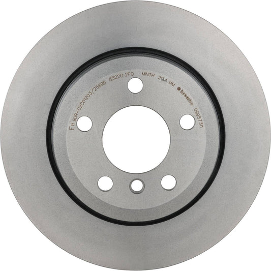 BRE-09.9573.11 - PAR DE DISCOS DE FRENO TRASEROS PARA BMW X3 2.5I 2004-2005