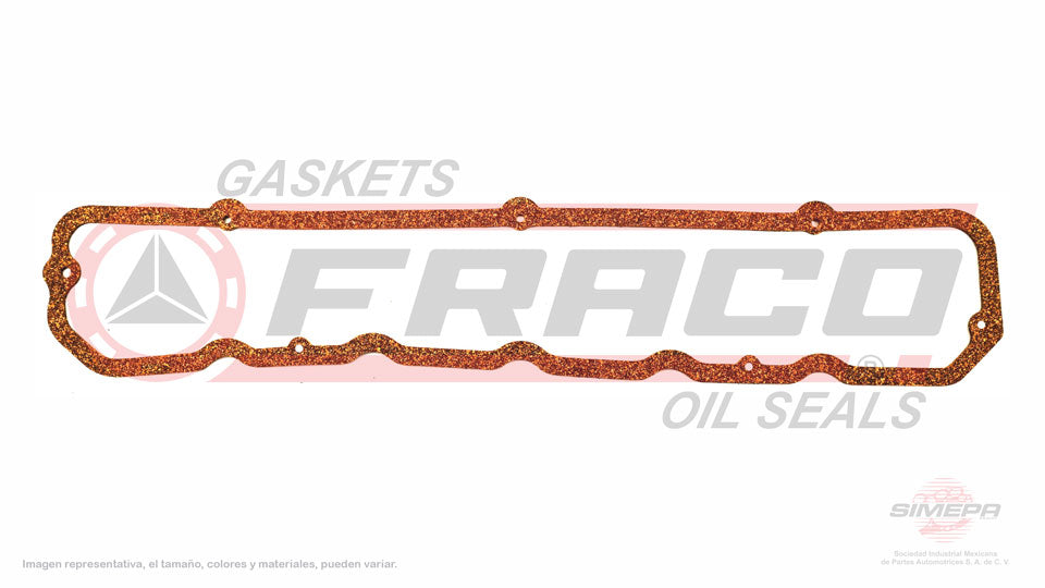 VSX-0260070 - EMPAQUE DE TAPA PUNTERIAS PARA AMC CONCORD L6 4.2 L 12 V 258 CID 1981-1983