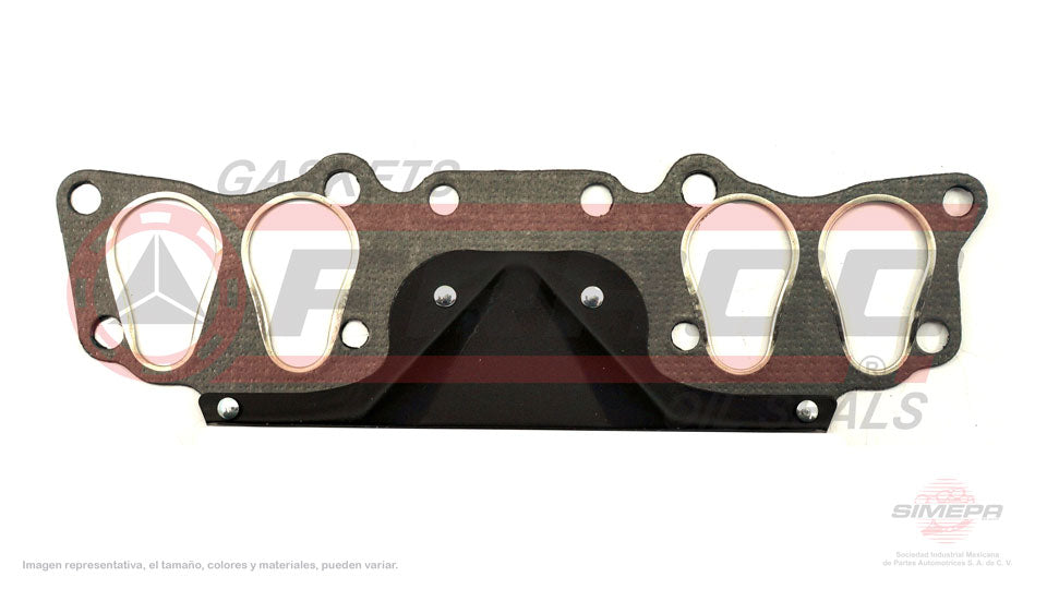 MEX-8040332 - EMPAQUE MULTIPLE DE ESCAPE PARA TOYOTA 4RUNNER L4 2.4 L 8 V. SOHC 22R 22RE 22REC 1985-1995