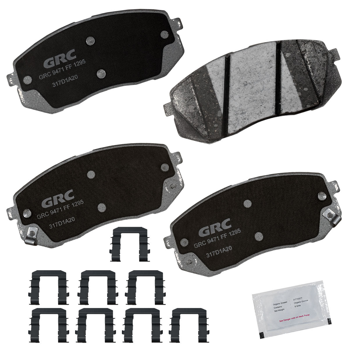 GPRD1295 - BALATAS CERAMICAS DELANTERAS PARA HYUNDAI SONATA ECO 2015-2015
