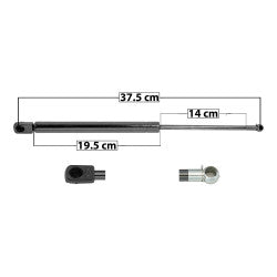 MANJ-49051 - AMORTIGUADOR COFRE PARA HUMMER H3 2006-2010