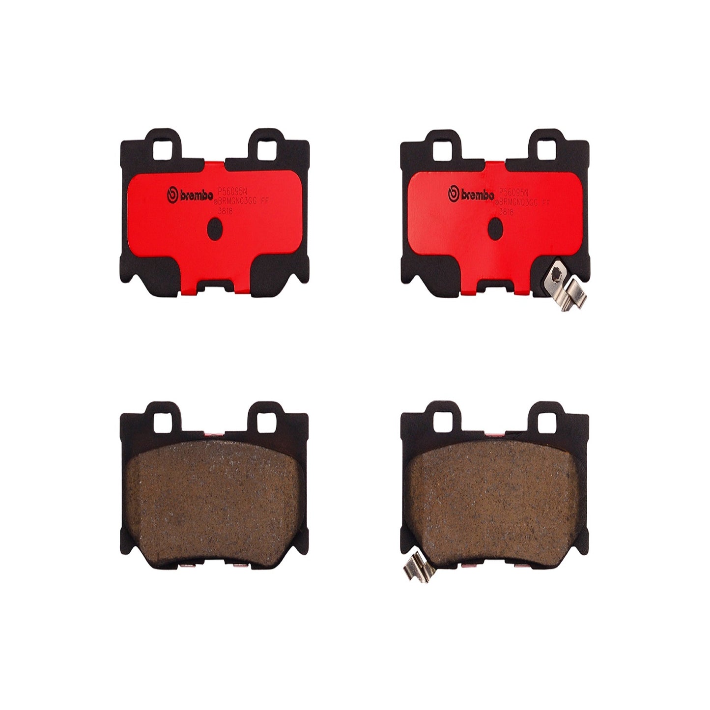 BRE-P56095N - BALATAS TRASERAS PARA NISSAN 370Z NISMO 2018-2019