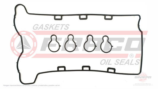 VSX-6040190 - EMPAQUE DE TAPA PUNTERIAS PARA CHEVROLET CAVALIER L4 2.2 L 16 V DOHC L61 2002-2005