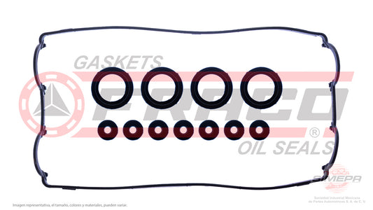 VSX-3540160 - EMPAQUE DE TAPA PUNTERIAS PARA HONDA CR-V L4 2.0 L DOHC 16 V. DOHC B20B4 B20Z2 1997-2001