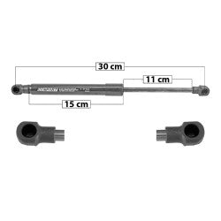 MANJ-51107 - AMORTIGUADOR COFRE PARA AUDI A1 2011-2018 DERECHA/IZQUIERDA DELANTERA