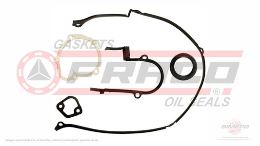 TCX-5840170 - EMPAQUE DE TAPA DE DISTRIBUCION PARA NISSAN HIKARI L4 1.6 L E16 8 V. SOHC E16 I/S 1987-1992